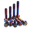 Індывідуальная апрацоўка тытанавай фланцавай галоўкі Hex Bolt